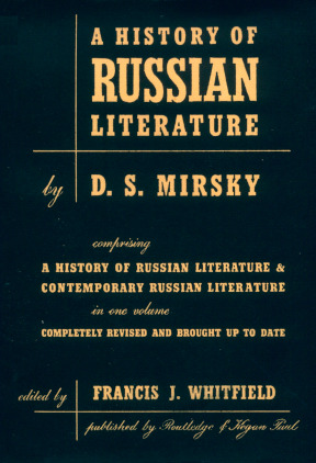 Mirsky A History of Russian Literature